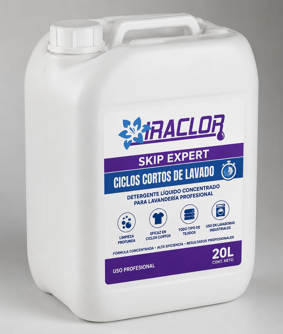 JABON ROPA TIPO SKIP EXPERT CICLOS CORTOS